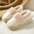 Beige Hausschuh